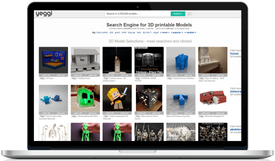 Search Engine 3D models