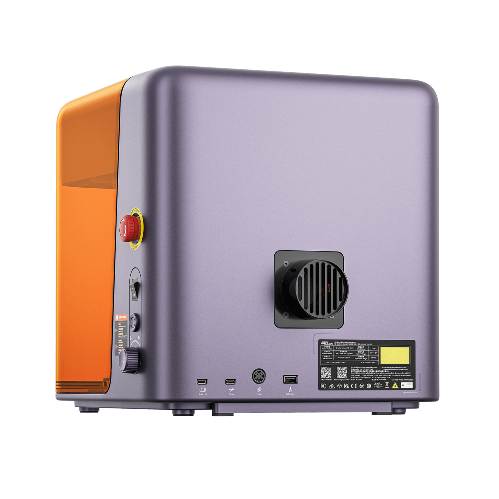 Dimensions and weight of the Creality Falcon A1C desktop engraver