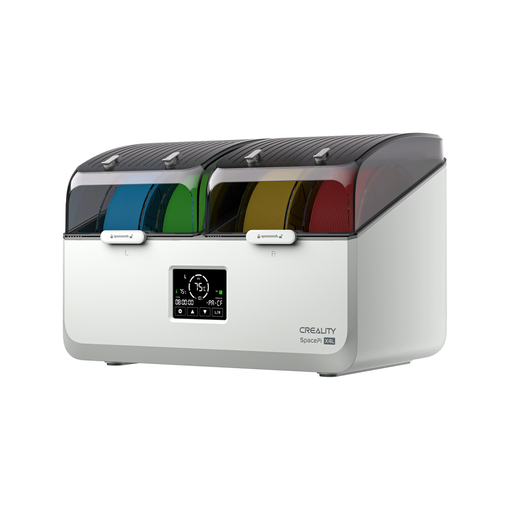 Creality SpacePi X4L filament dryer for 4 spools
