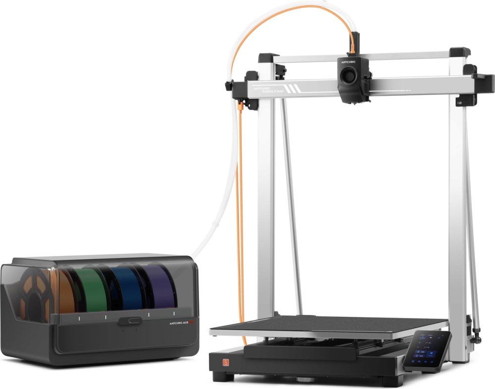 Vysokorýchlostná tlač na Anycubic Kobra 3 Max