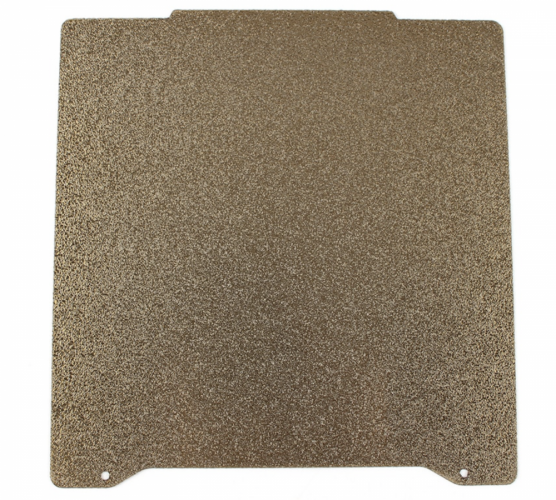 Ocelový tiskový plát se zrnitým práškovým PEI povrchem pro Prusa Mini | 200x190mm