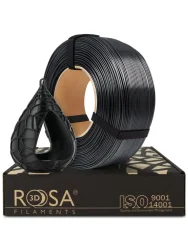Rosa3D Filament PET-G Standard HS 1.75, 1kg, ReFill | Black