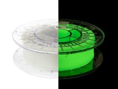 Spectrum filament PET-G Glow 1.75mm 0.5kg | Zeleno-Žlutá - Svítící ve tmě