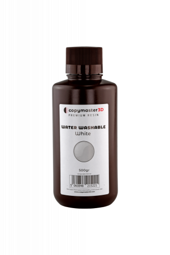 Copymaster3D Resin UV Water Washable, 0.5kg | více barev - Barva resinu: Černá