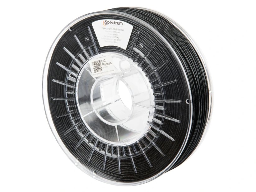 Spectrum ABS Kevlar s aramidovými vláknami, 1.75 mm, 0,75 kg | čierna