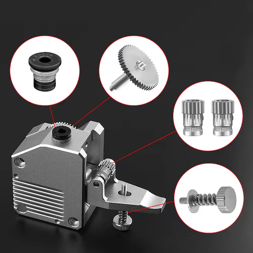 All-metal BMG Dual-Drive Extruder