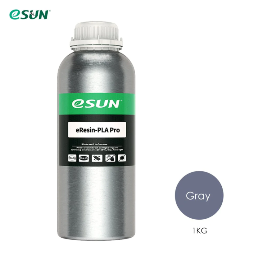 eSUN eResin PLA Pro Resin, 1kg | Gray