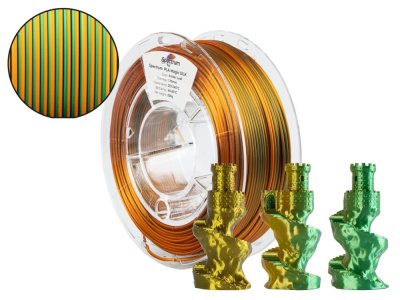 Filament Spectrum PLA Magic SILK 1.75mm, 250g | Amber Leaf