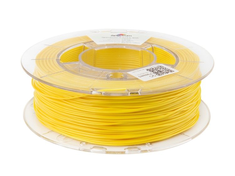 Spectrum filament S-Flex 90A 1.75mm 250g | Yellow - Bahama Yellow