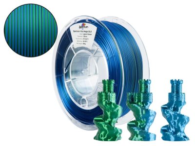 Filament Spectrum PLA Magic SILK 1.75mm, 250g | Lagoon Breeze