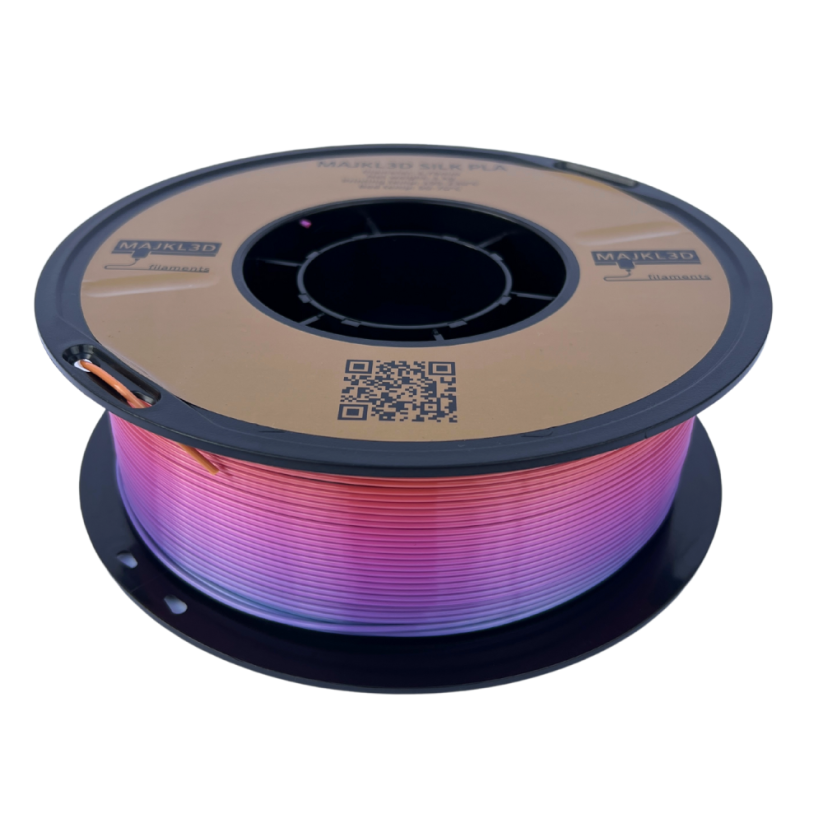 Majkl3D-Filaments Silk PLA 1.75mm 1kg | Candy Rainbow