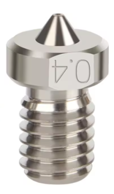 Tryska E3DV6, titanová | 0.4 mm