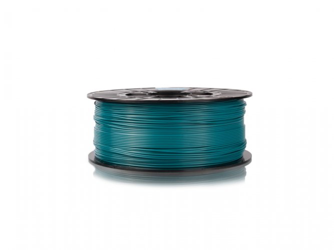 Filament-PM ABS 1.75mm 1kg | více barev - Barva filamentu, Plasty Mladeč: Petrolejová Zelená
