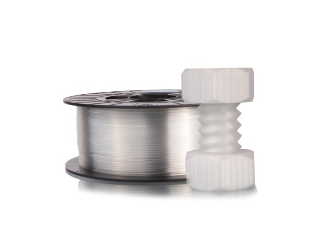 Filament-PM PETG 1.75mm 1kg | více barev - Barva filamentu, Plasty Mladeč: Transparentní