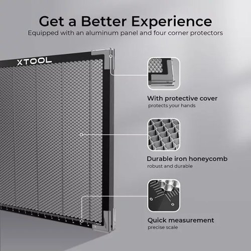 xTool Honeycomb Working Panel Set for D1/ D1 Pro, voštinová podložka