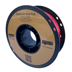 Majkl3D-Filaments Silk Dual-Color PLA 1.75mm 1kg | Red-Gold