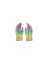 Rosa3D Filament PLA Rainbow Silk 1.75, 1kg, ReFill | Rainbow