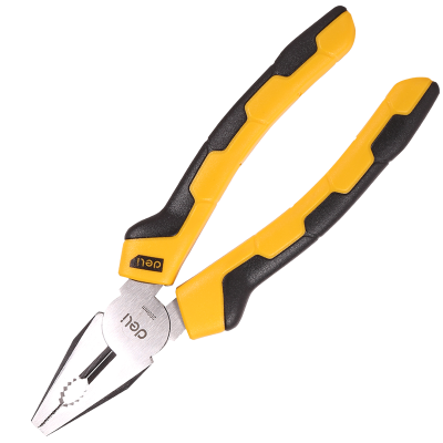 Combination pliers Deli Tools ELD2008 8" | Yellow