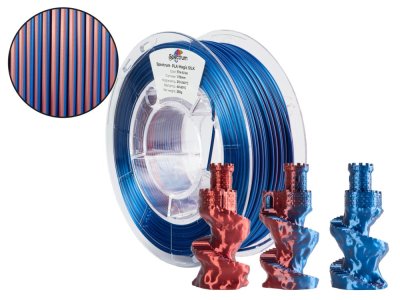 Filament Spectrum PLA Magic SILK 1.75mm, 250g | Fire & Ice