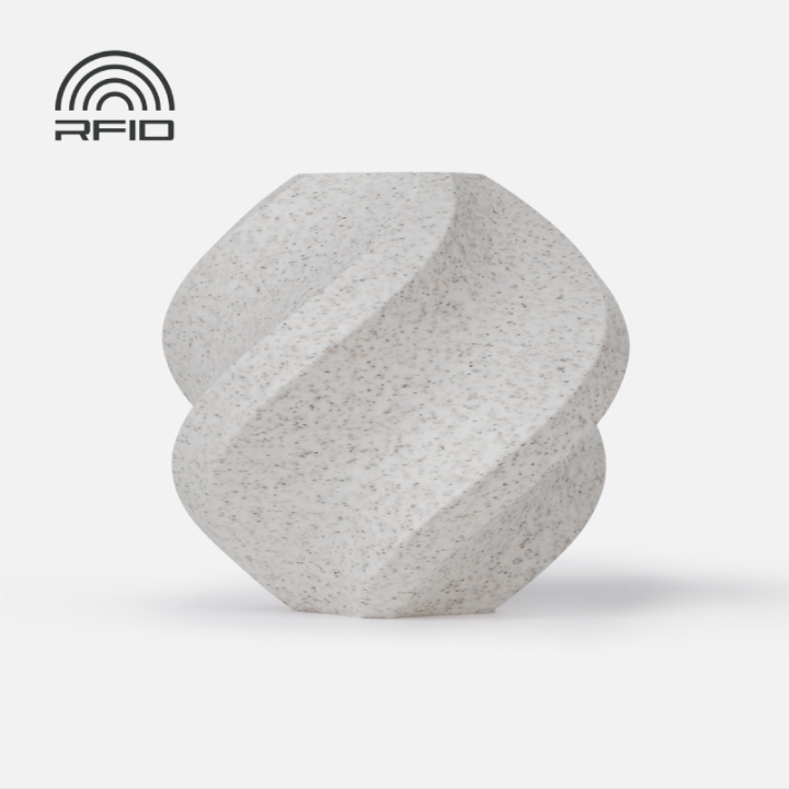 Bambu Lab PLA Marble with spool, 1kg | Bílá - White Marble