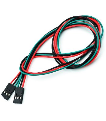 3-pin DuPont kabel | Female-Female, 70 cm