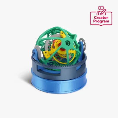 Bambu Lab Triple-axis Tourbillon Model Components Kit 007