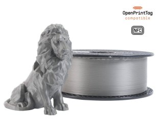 Prusament PLA 1.75mm 1kg NFC | Stříbrná - Galaxy Silver