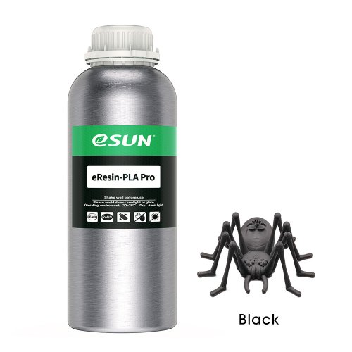 eSUN eResin PLA Pro Resin, 1kg | více barev - Barva resinu: Černá