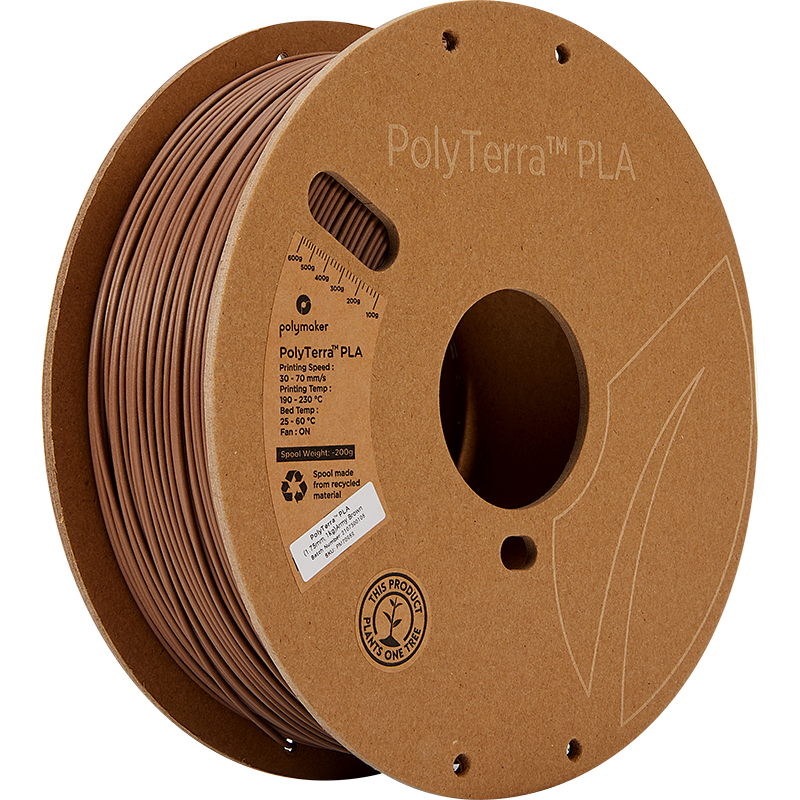 Polymaker Panchroma (PolyTerra) PLA 1.75mm 1kg | Hnědá - Army Brown