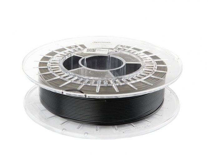 Spectrum filament PET-G FX120 1.75mm 0.5 kg | více barev - Farba filamentu, Spectrum: Čierna - Obsidian Black