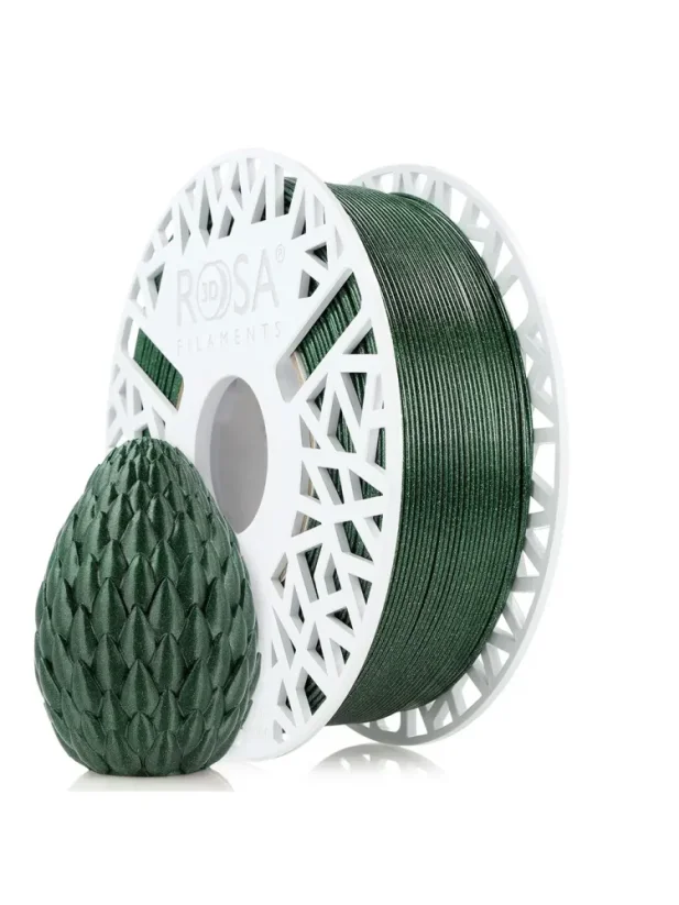 Rosa3D Filament PET-G Galaxy HS 1.75, 1kg, with spool | Zelená - Green