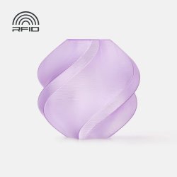 Bambu Lab Filament PETG Translucent 1kg, with spool | Fialová