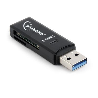 Čítačka kariet USB 3.0, mini design, UHB-CR3-01, GEMBIRD