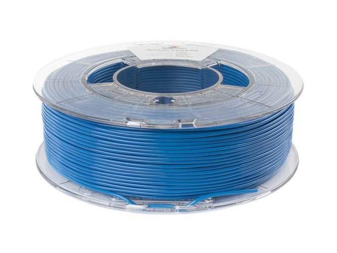 Spectrum filament S-Flex 90A 1.75mm 250g | více barev - Farba filamentu, Spectrum: Modrá - Pacific Blue