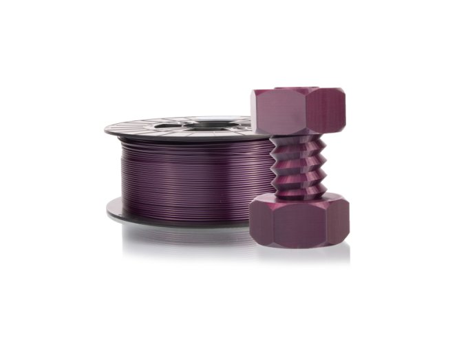 Filament-PM PETG 1.75mm 1kg | více barev - Barva filamentu, Plasty Mladeč: Tmavá Purpurová