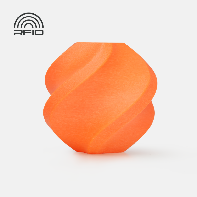 Bambu Lab Filament ABS-GF 1kg, with spool | Oranžová - Orange