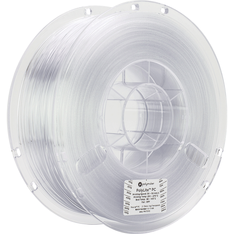 Polymaker PolyLite™ PC, 1kg | transparent