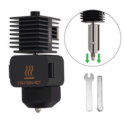 Bambu Lab Hotend , Stainless steel, 0.6mm | A1, A1 mini - klon