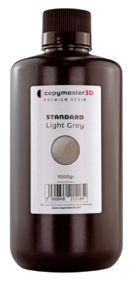 Copymaster3D Resin UV Standard, 1kg | Sivá - Light Grey