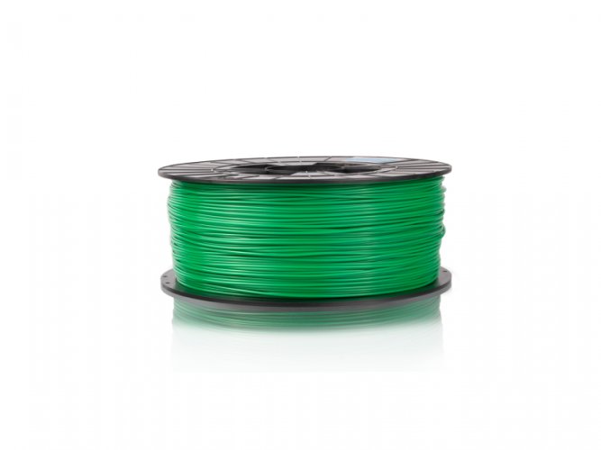 Filament-PM ABS 1.75mm 1kg | více barev - Barva filamentu, Plasty Mladeč: Zelená