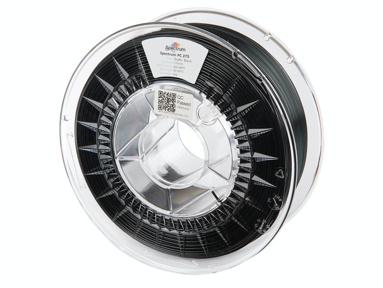 Spectrum Filament PC 275 1.75mm 1kg | Traffic Black