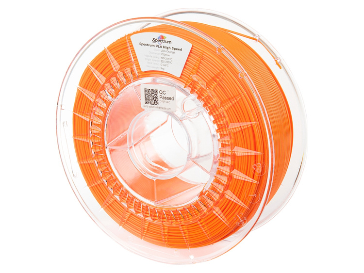 Spectrum Filament PLA High Speed 1.75mm 1kg | Lion Orange