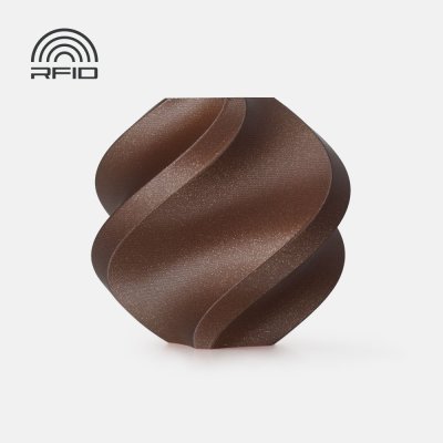 Bambu Lab filament PLA Galaxy, 1kg with spool | Hnědá