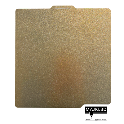 Bambu Lab Dual-Sided Textured PEI Plate, zrnitý, zlatý | klon