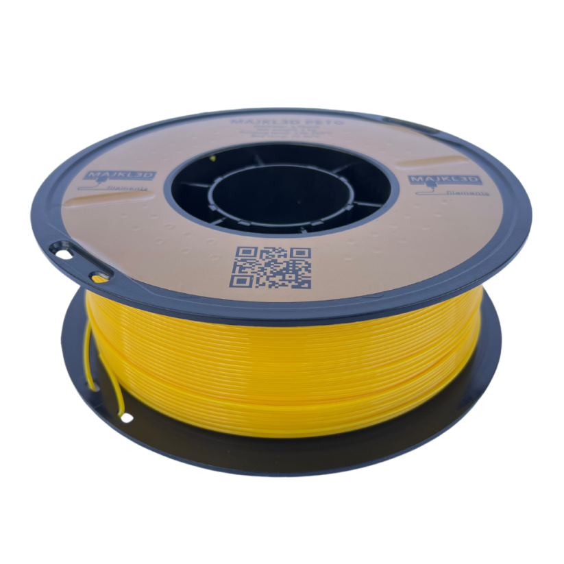 Majkl3D-Filaments PETG 1.75mm 1kg | Žlutá
