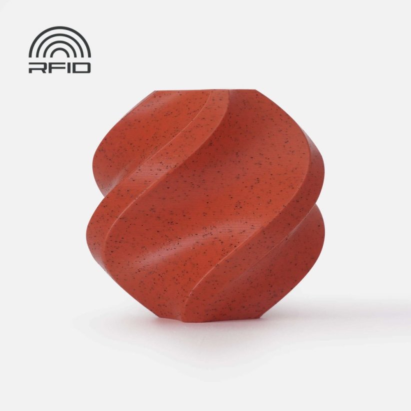 Bambu Lab PLA Marble with spool, 1kg | Červená - Red Granite