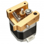 Metal Extruder MK8 gold | right, left - Orientation: right