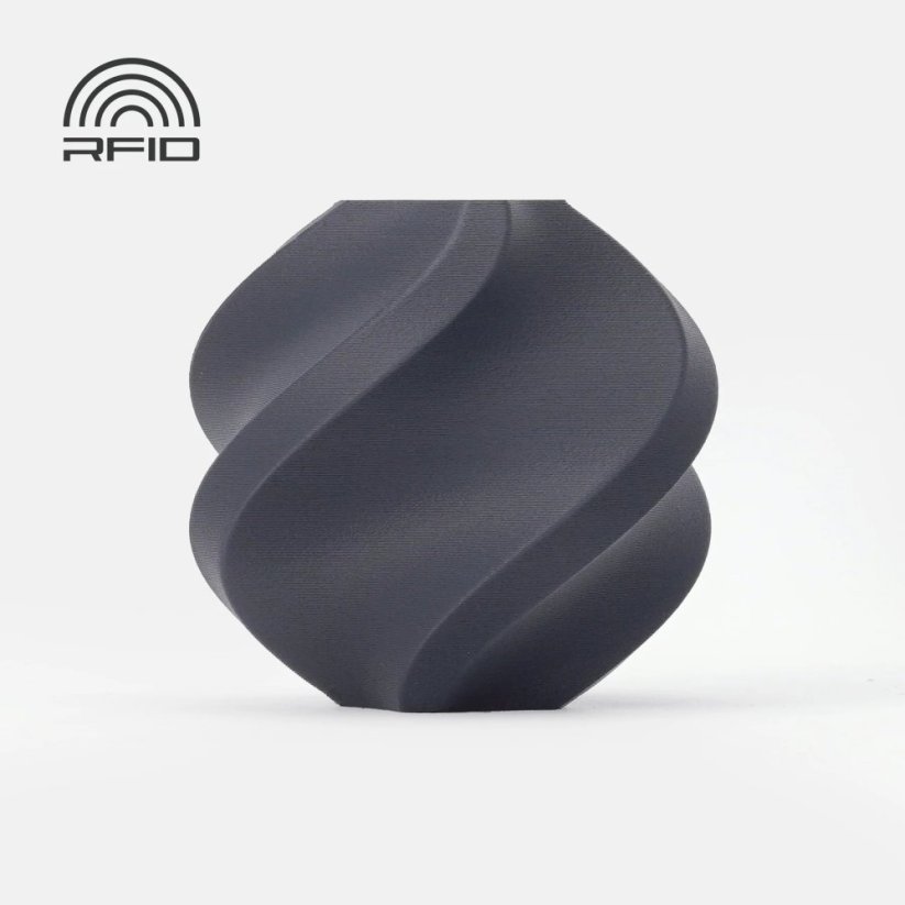 Bambu Lab PLA-CF 1kg, ReFill | Šedá - Lava Gray