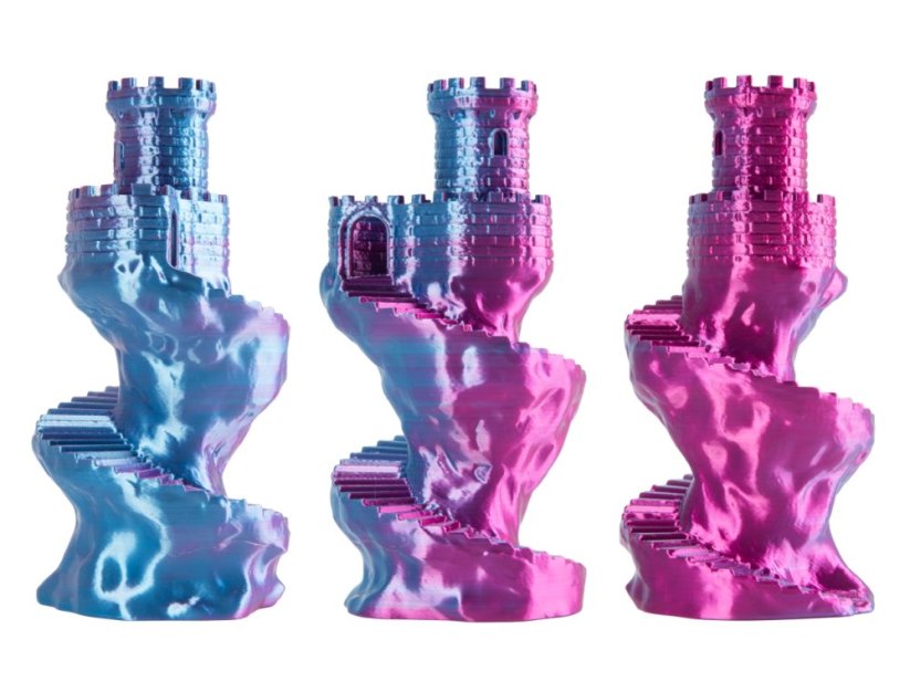 Filament Spectrum PLA Magic SILK 1.75mm, 250g | Aurora Bloom