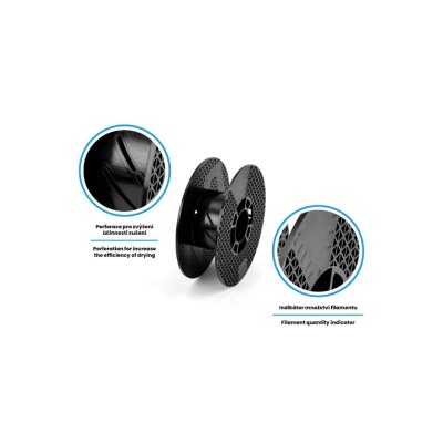 Filament-PM ESD PETG, 0.5kg | Černá